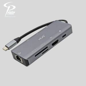 DOCKING XUE 8-1 TIPO-C 3.1 GEN1 A GIGABIT RJ45 + HDMI 4K + PD 100W + 3*USB3.0 + SD/TF GREY CNV-HCX-1172(3)