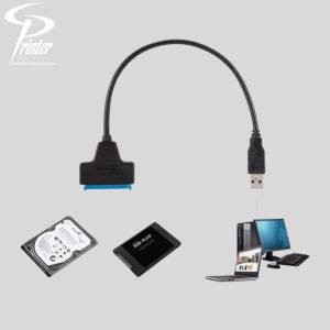 Cable adaptador SATA V3.0 de 0.5 metros para discos duros, ideal para transferencias rápidas de datos en equipos de escritorio o servidores.