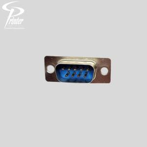 CONNECTOR MALE DB9 RS232