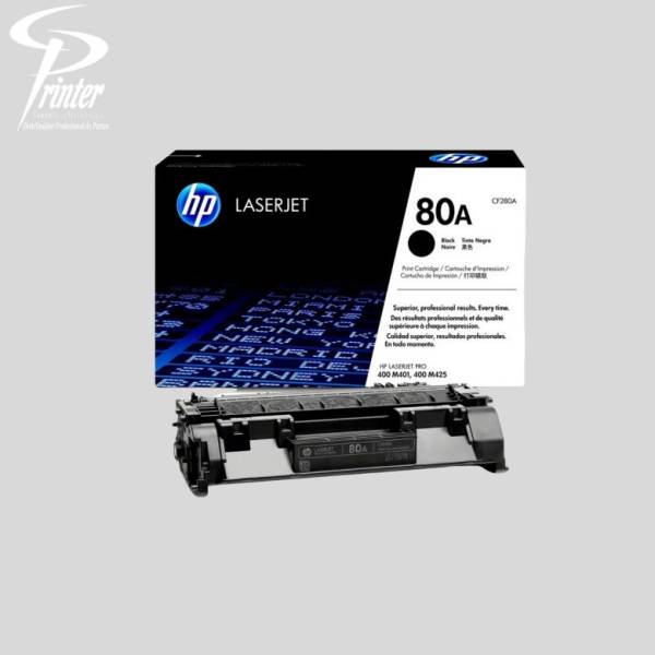 El Cartucho de Tóner Original HP 80A (CF280A